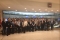 Students at European Parliament in Brussels 