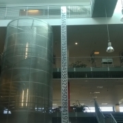 150-metre-long installation presenting the approximate value of &pi;
