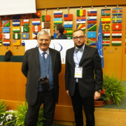 Prof. Kamil Zeidler with ICCROM Director-General Stefano De Caro  2