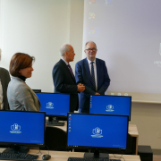 computer lab opened at the Faculty of Management  14