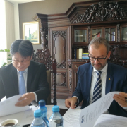 Chinese delegation from Nanyang Normal University 1