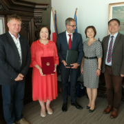 Delegation of Chonbuk National University from South Korea1