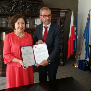 Delegation of Chonbuk National University from South Korea2