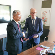 Delegation of Ocean University of China from Qingdao at the University of Gdańsk